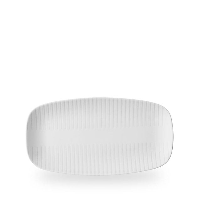 Era Grey Chefs Oblong Plate 29.8 x 15.3cm