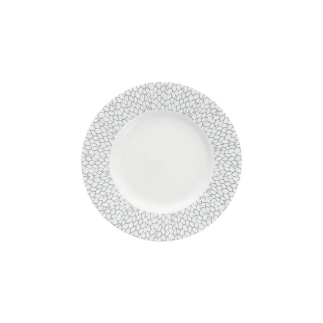 AMANDA GREY Plate flat with rim - Ø16,5cm - H:15cm