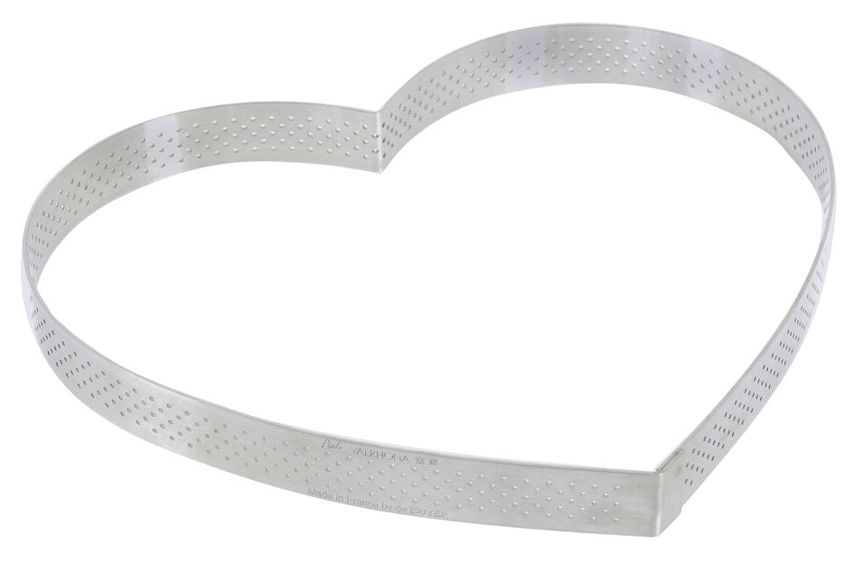 Heart Ring Perforated ?22 H2 Cm