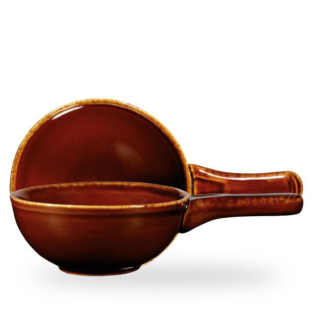 Rustics Brown Dyp Skillet 24.5Cm