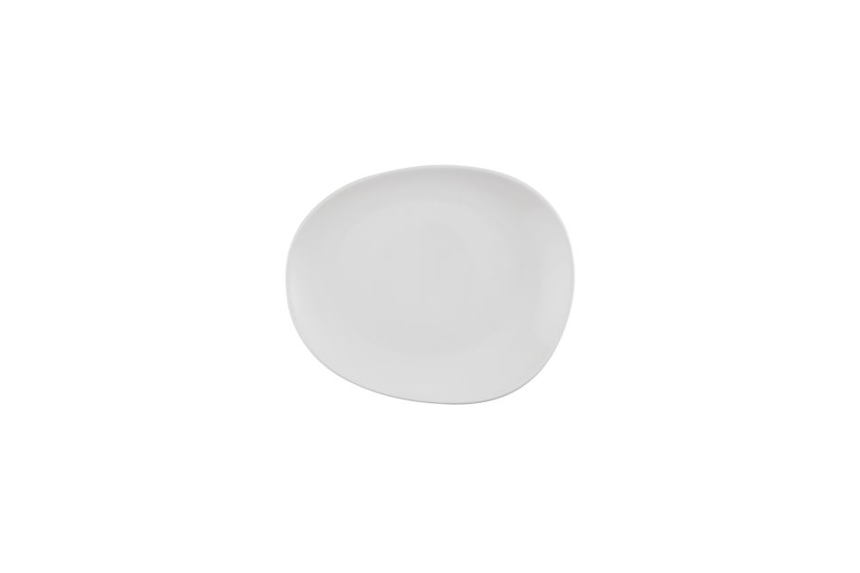 Opal White / Organic Plate  / 28cm