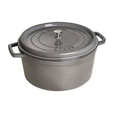 Cocotte Rund 34Cm Grå 12,6L