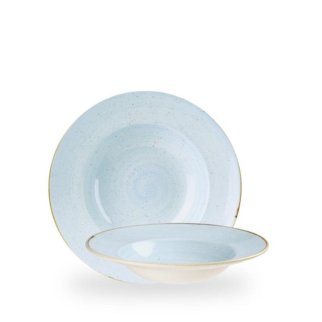 Stonecast Duck Egg Profile Wide Rim Bolle Med 24Cm