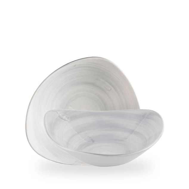Stonecast Canvas Grey Lotus Bowl 23.5cm 60cl