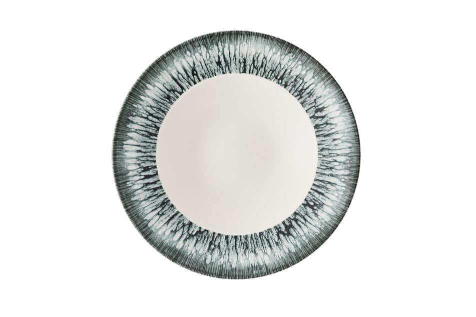 Inked Lume Black Profile * Wide Rim Bowl * 28cm