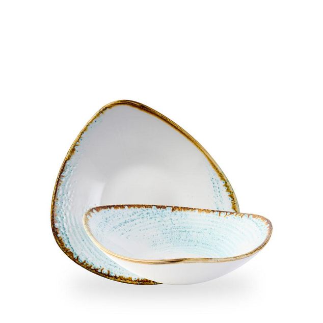 Homespun Accents Aquamarine Lotus Bowl 23,5cm 60cl