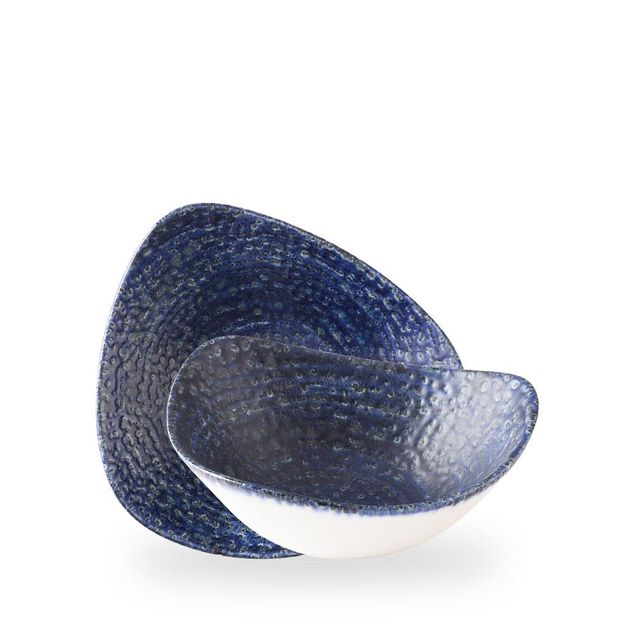 Homespun Chroma Twilight Lotus Bowl 23.5cm 60cl