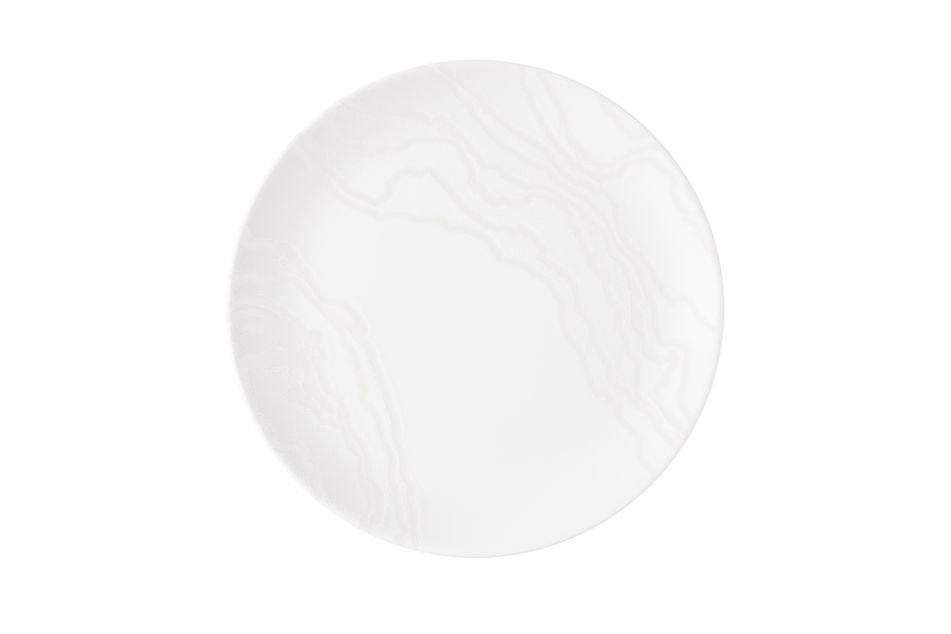 Inked Tide White Evolve * Coupe Plate * 28.8cm
