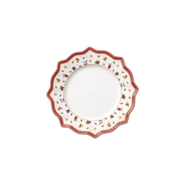 Toy's Delight Flat plate white 28,4 cm 700g