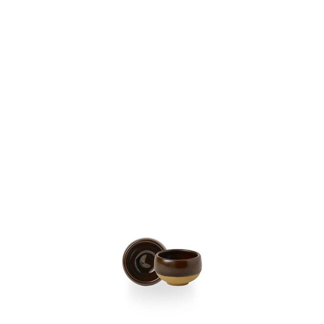 Emerge Cinnamon Brown Dip Pot 5.7Cl Dia: 6Cm