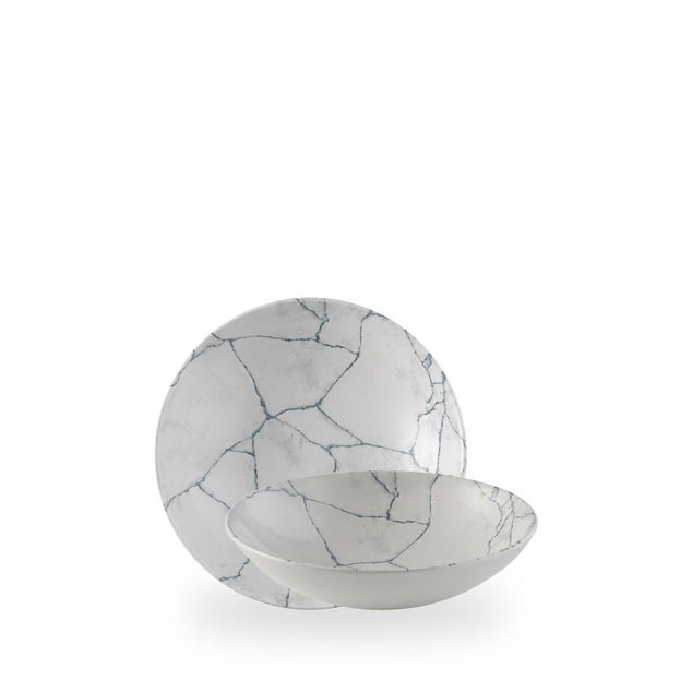Studio Prints Kintsugi Pearl Grey Evolve Coupe Bolle 18.2Cm