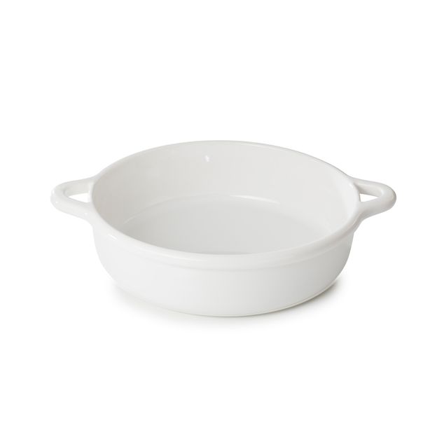 Bombance Round Dish 31Cm Oven Alabaster White