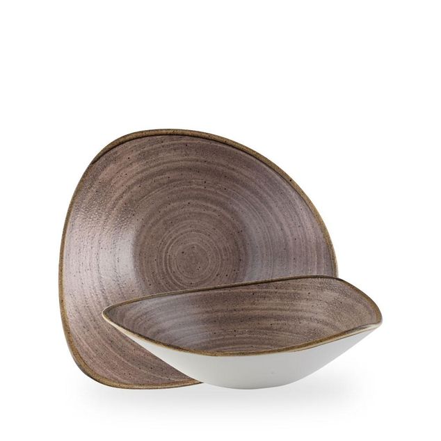 Stonecast Raw Brown Lotus Bolle 23.5Cm