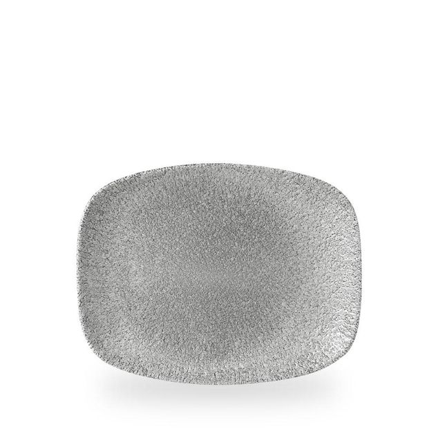 Raku Jasper Grey Chefs Oblong Tallerken 26.1 X 20.2Cm