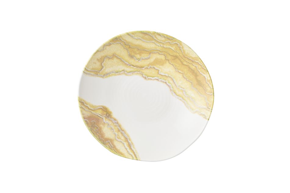 Inked Tide Gold * Natural Bowl * 25cm H:5cm 150cl