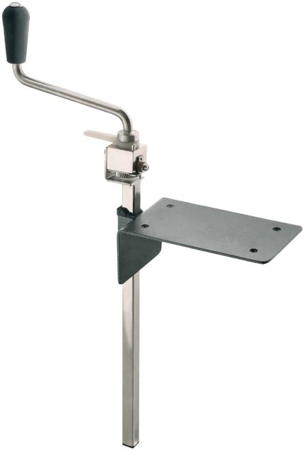 Louis Tellier Professionnal manual can opener - Nickel plated - To screw - 400 mm