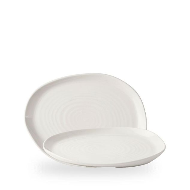 White Natural Oblong 26 x 20cm