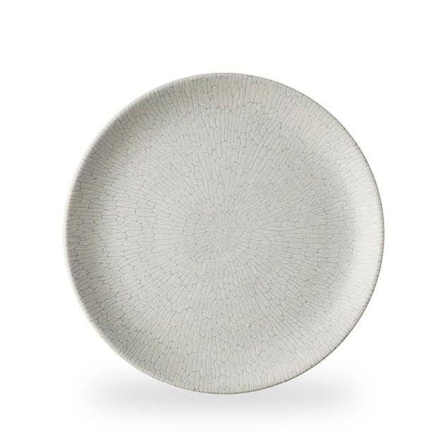 Delta Grey Evolve Plate 28.8cm