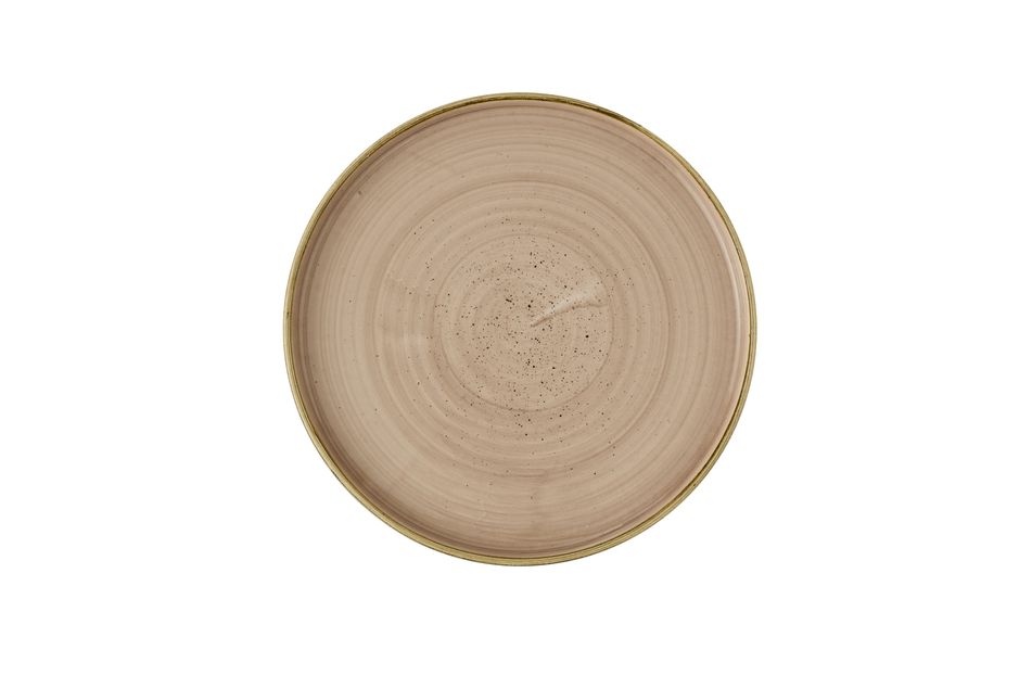 Stonecast Truffle Walled Plate Walled Plate 26cm
