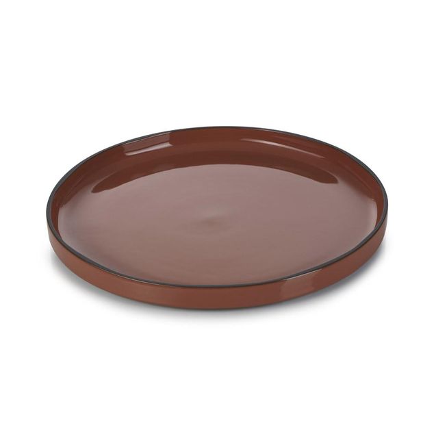 Caractere Caractere Shallow Dinner Plate 26Cm Cinnamon