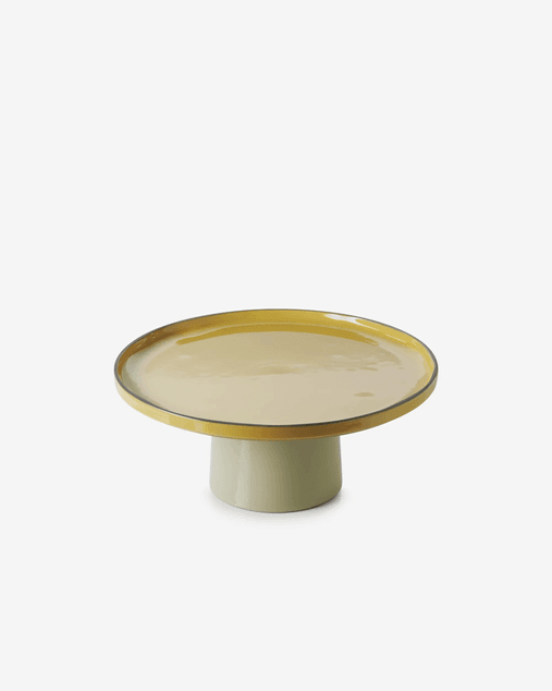 Caractere Cake Stand 33X14Cm Tumeric/Cardamom