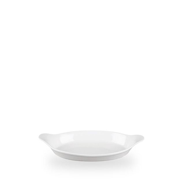 White Cookware Termediate Oval Eared Ildfast 23.2 X 12.5Cm