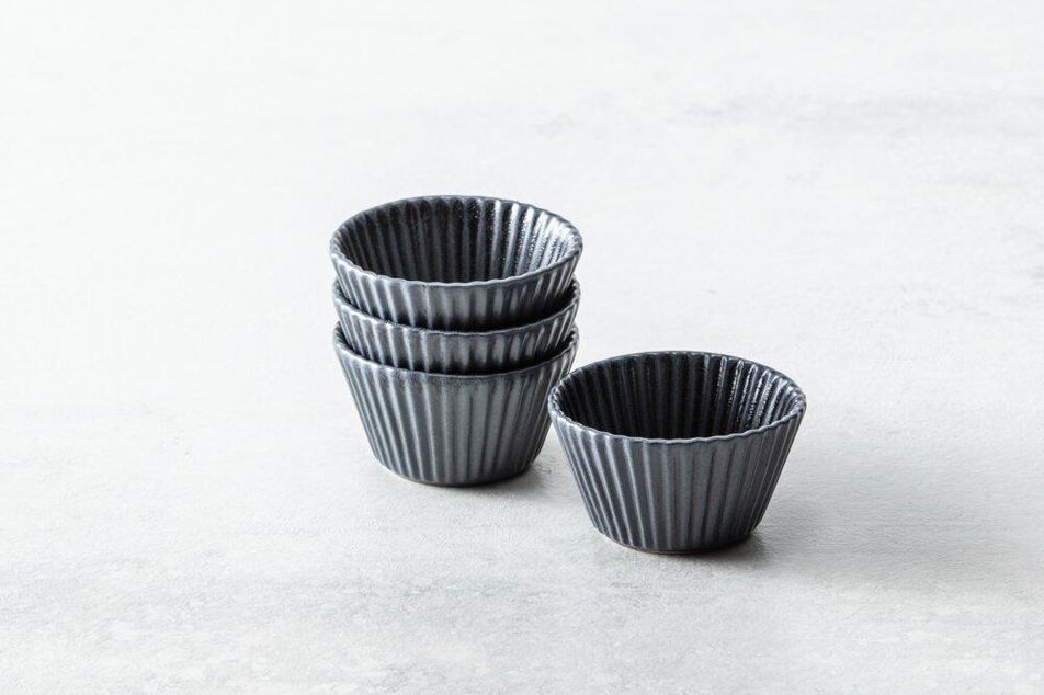 ACCESSORIES Mini-Tarte-Dish grey - 70ml - Ø7cm - H:40cm