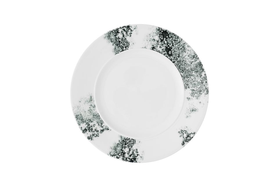 Churchill Ambience Smoke Black Standard Rim Plate 28cm