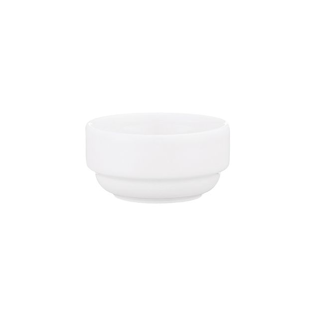 Universal white Flat individual bowl 60x60x25mm 0,05L