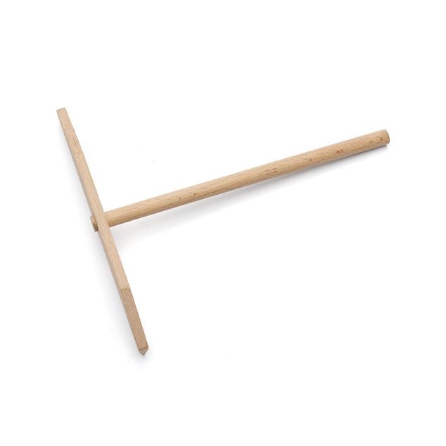 Straight Crepe Dough Spreader Wood - B Bois