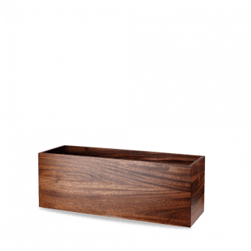 Wood Rect Buffet Riser 38 X 12 X 10Cm