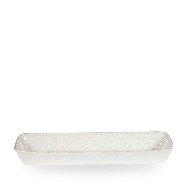 Stonecast Hints Barley White Rectangle Baking Fat 53 X 16 X 6.2Cm
