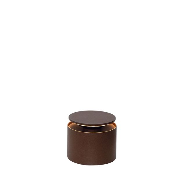 Zafferano Push-Up Pro Table Lamp 120X83Mm Corten 2,2W Led