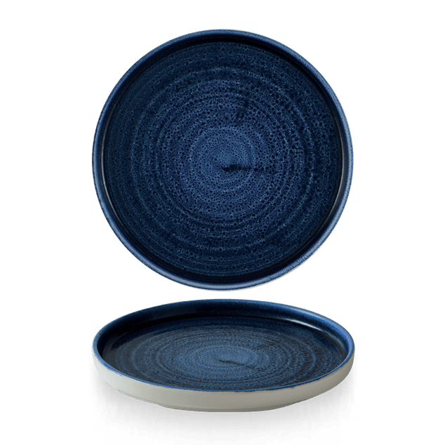Stonecast Plume Ultramarine Walled Tallerken 26Cm