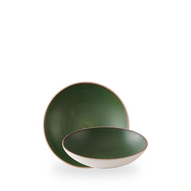 Stonecast Sorrel Green Coupe Bowl 18.2cm 42.6cl