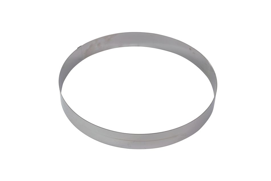 GOBEL St/st custard ring - Thickness 10/10th - Ø280 mm h35 mm