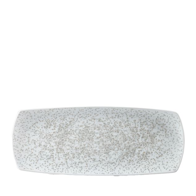 Menu Shades Caldera Chalk White Flat Rectangle Tallerken 35.5 X 14.2Cm
