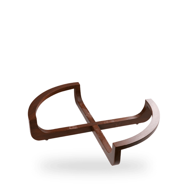 Wood Large Deli Bolle Stand 41 X 31Cm