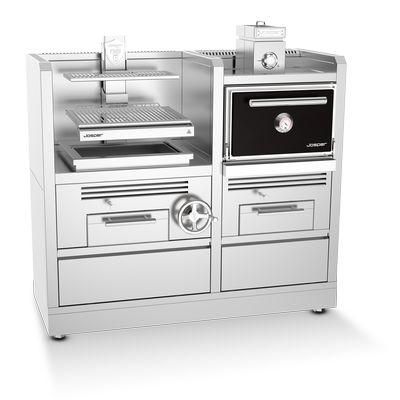 Josper CASA COCINA Josper Charcoal Oven and Basque grill - 169x169,5x83,0 cm