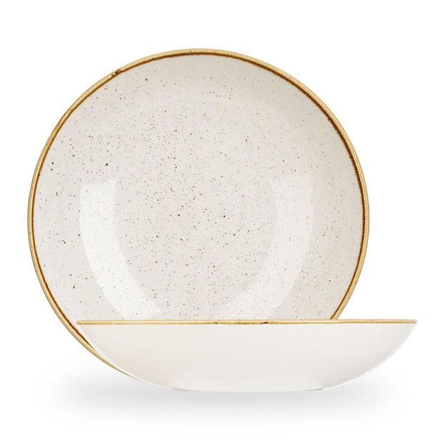 Stonecast Barley White Coupe Large Bolle 31Cm