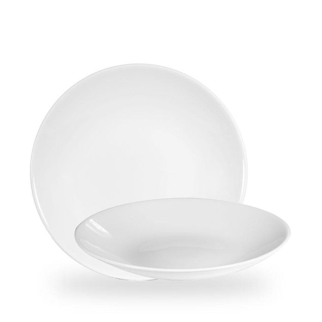 White Profile Dyp Coupe Tallerken 28.1Cm