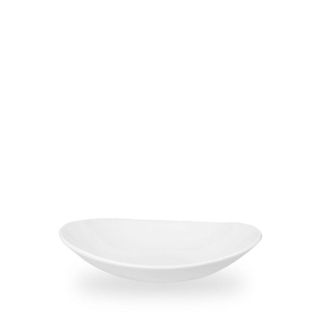 White Orbit Oval Pasta Bolle 25.5 X 21.2Cm