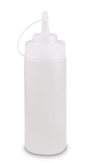 Clear Squeezy Bottle 240Ml