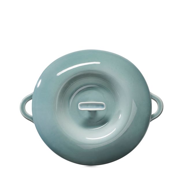 Bombance Porcelain Lid For Cocotte 31Cm Induction Oven Cloud Grey