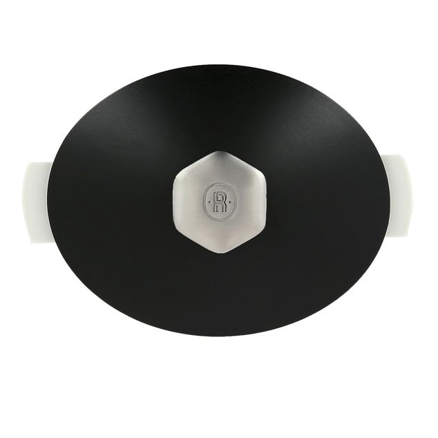 Revolution 2 Handle Lokk For Oval Cocott Satin Black