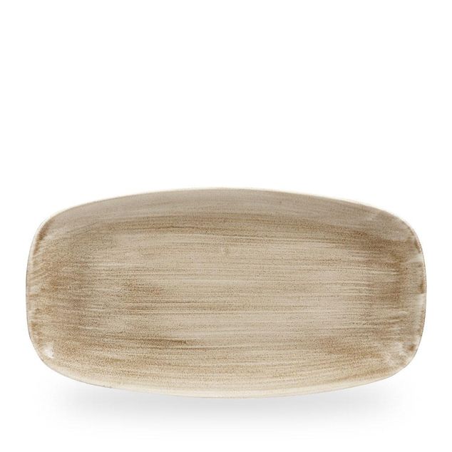 Stonecast Patina Antique Taupe Chefs Oblong Tallerken 35.5 X 18.9Cm