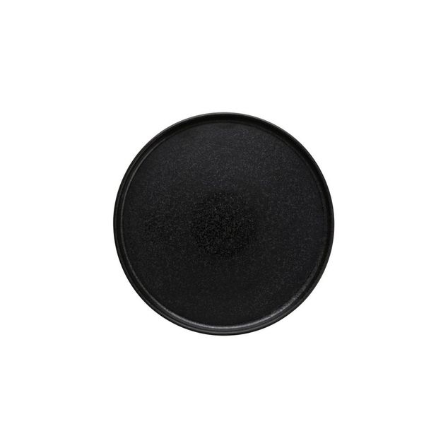 SOUND MIDNIGHT Plate with edge - Ø27cm - H:25cm