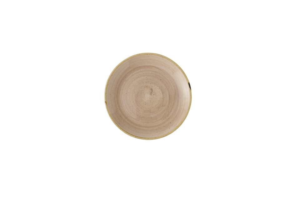 Stonecast Truffle Evolve Coupe Plate 16.5cm