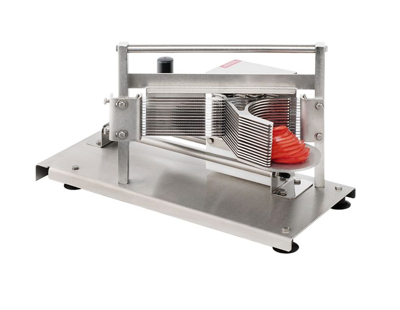 Louis Tellier Professionnal st/st tomato slicer - 4 mm - Large model