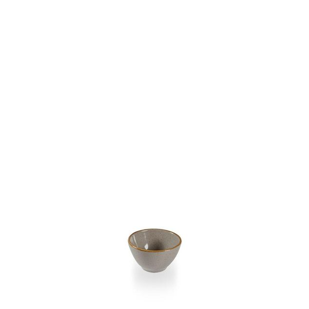 Stonecast Grey Dip Pot 7Cm
